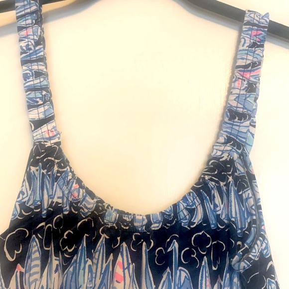 Lilly Pulitzer sailboat romper - Picture 3 of 7